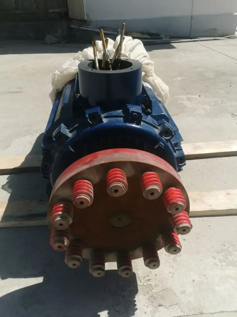 Motor for CNG compressor